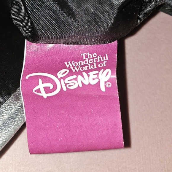 Disney RARE Black/Silver Tinkerbell Mini Backpack Bag - Picture 2 of 9